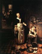 MAES, Nicolaes The Idle Servant china oil painting artist